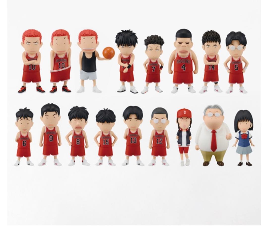 スラムダンクフィギュア湘北フルコンプリートセット
