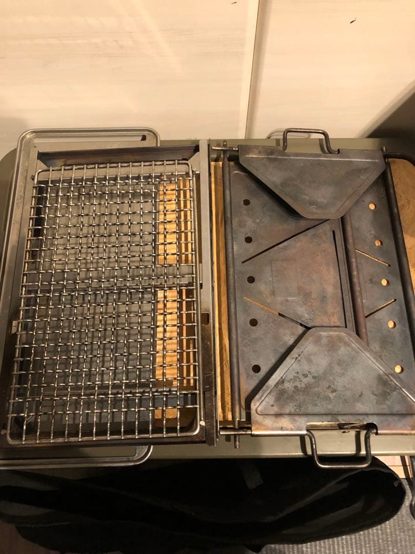 【 peak】 焚火台 SR 焼き網付き