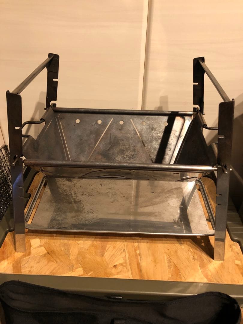 【 peak】 焚火台 SR 焼き網付き