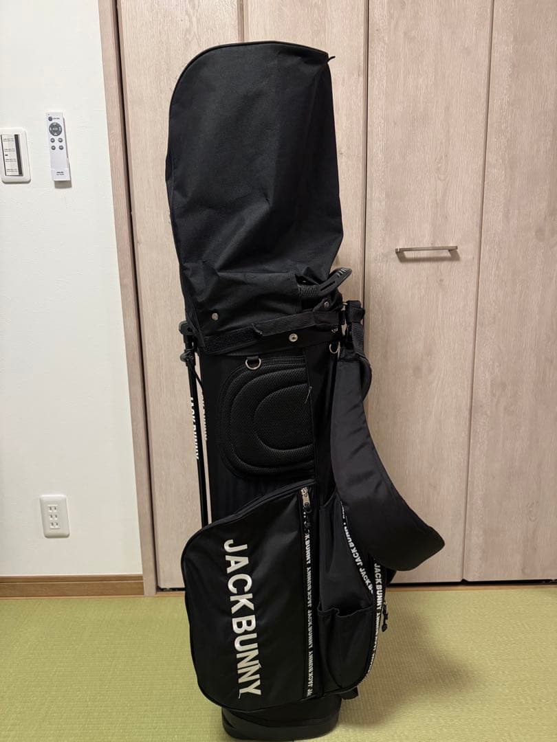 JACKBUNNY ブラック キャディバッグ