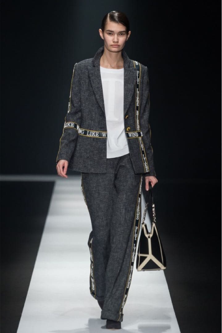 【超美品】タエアシダ ツィードジャケットスカート上下セット L〜XLサイズ