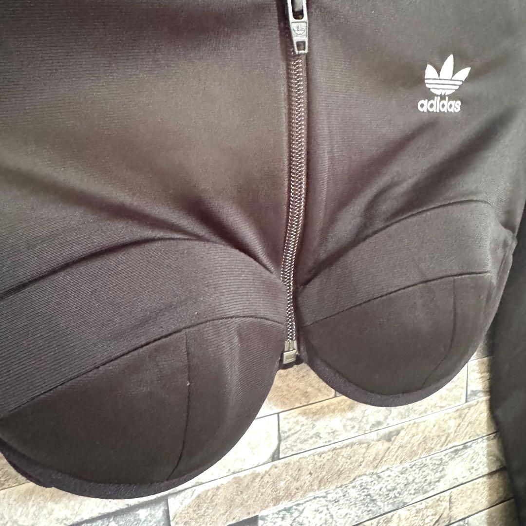 (美品) adidas MONO ジェレミースコット　CROP TT ブラック