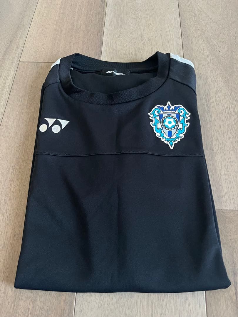 アビスパ福岡　練習着　YONEX 黒 長袖シャツ エンブレム付き　専用