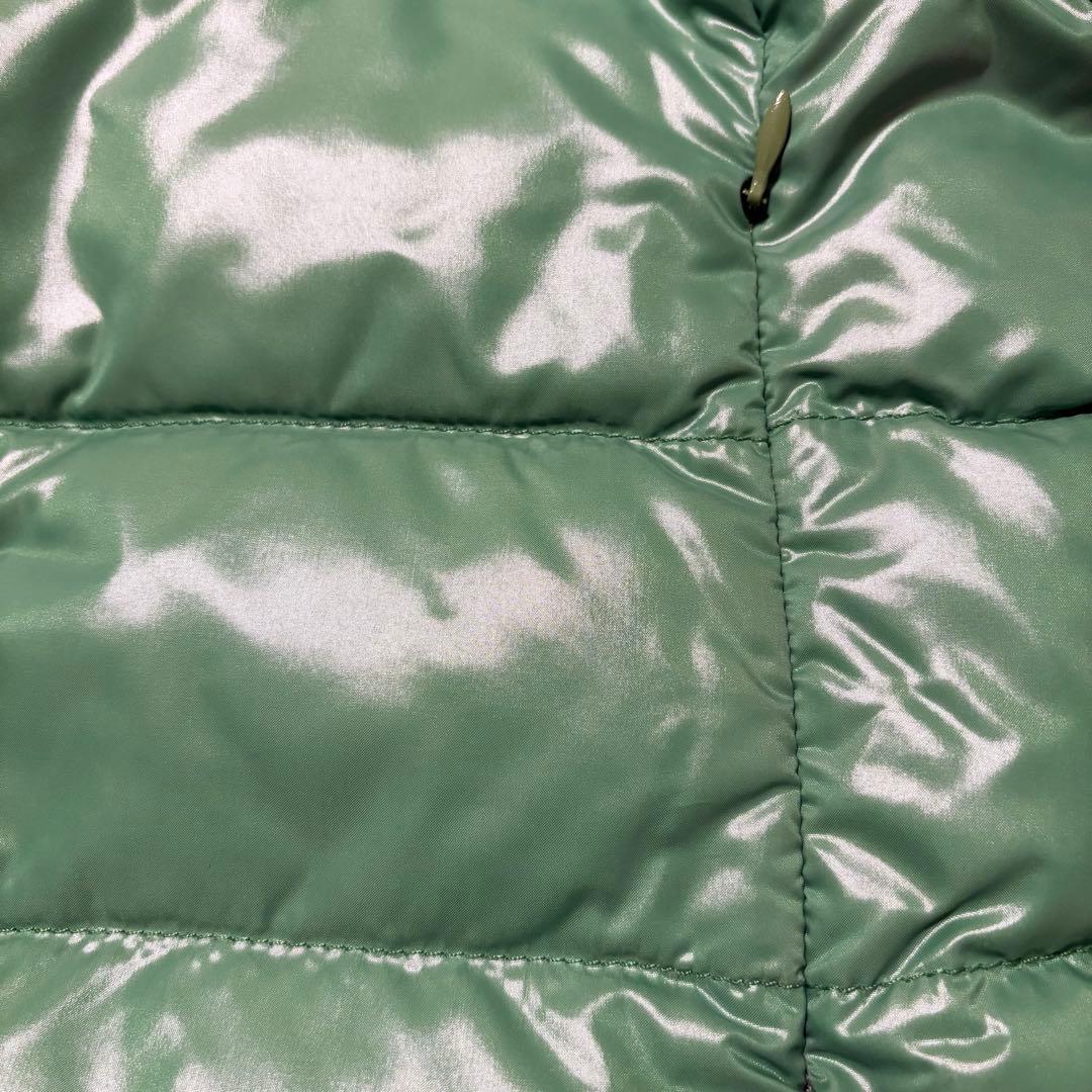 希少モデル MONCLER モンクレール ダウンベスト　グリーン　ボタン　0