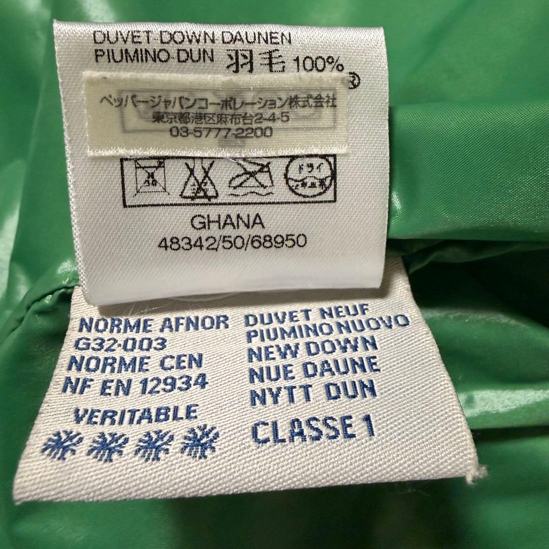 希少モデル MONCLER モンクレール ダウンベスト　グリーン　ボタン　0