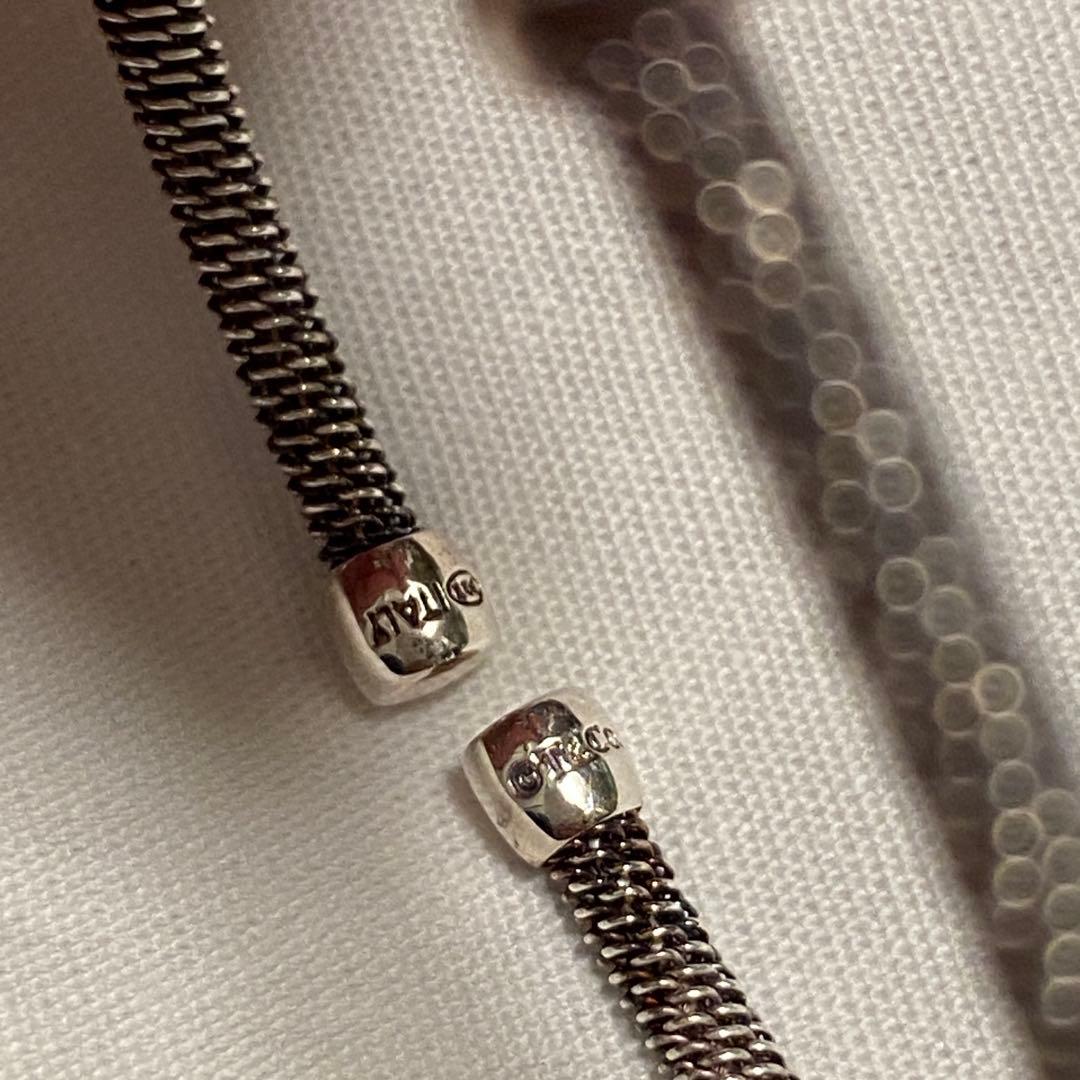 Tiffanyティファニー サマセット メッシュ キー バングル／ブレスレット