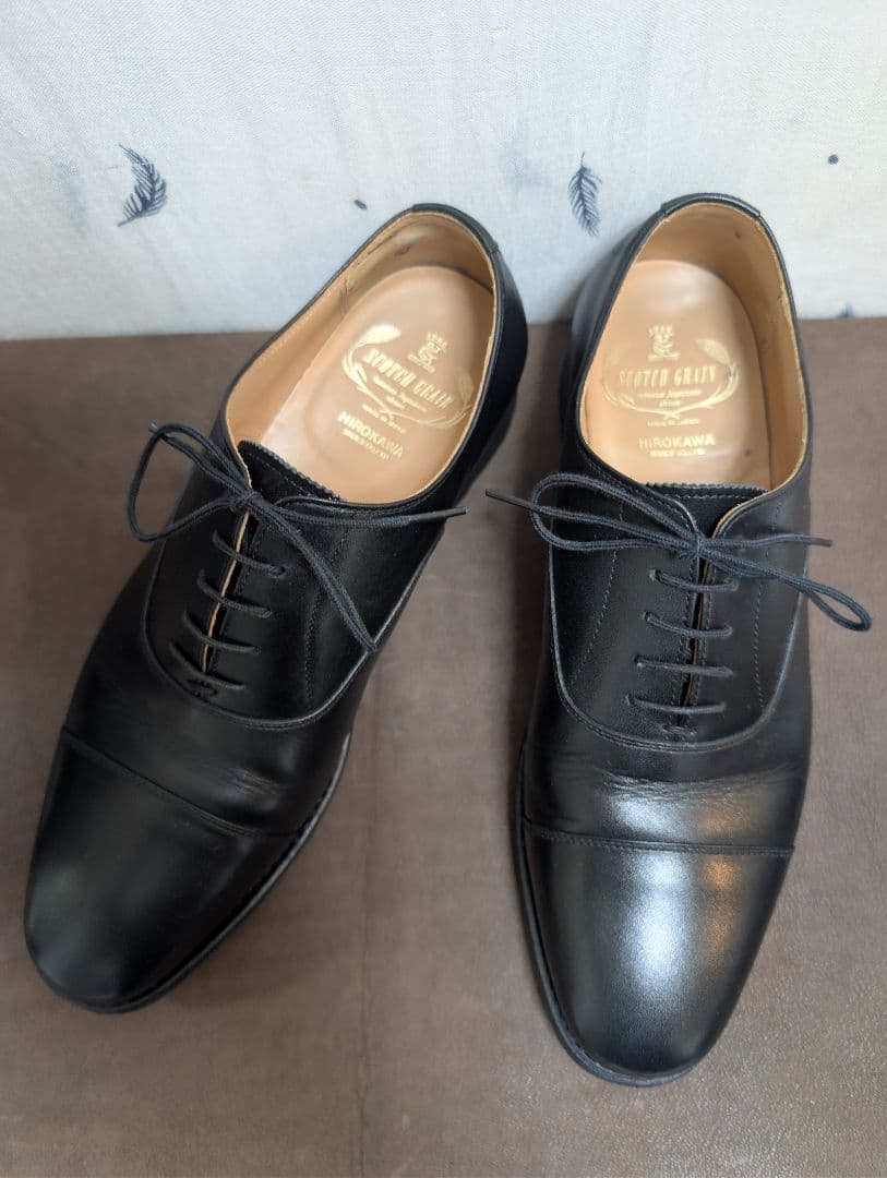 スコッチグレイン ストレートチップ SCOTCH GRAIN