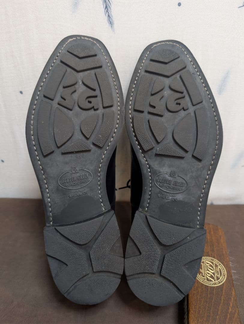 スコッチグレイン ストレートチップ SCOTCH GRAIN