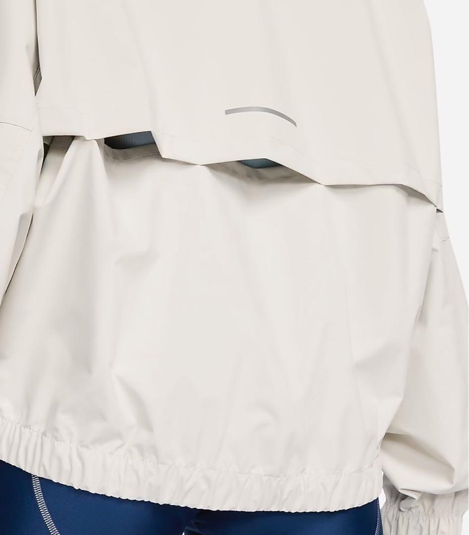 新品 ペールアイボリー L【ナイキNIKE】ランニング ジャケット