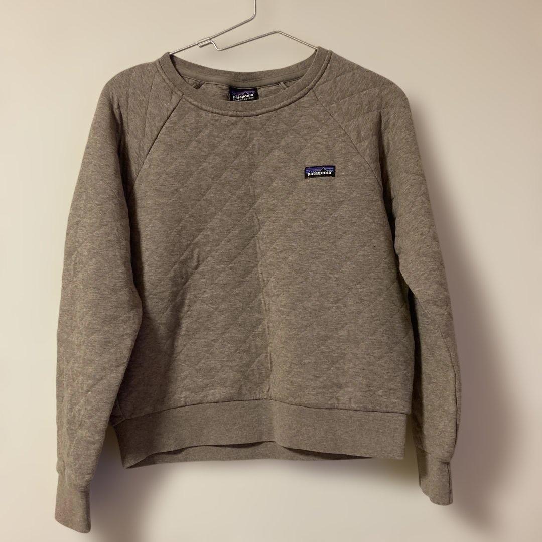 Patagonia オーガニックコットン キルティング スウェット トレーナー