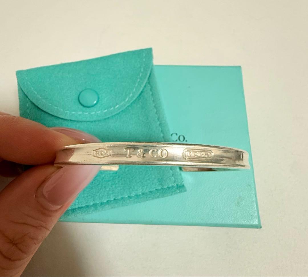 Tiffany & Co. バングル　ナロー　カフ　1837 ブレスレット