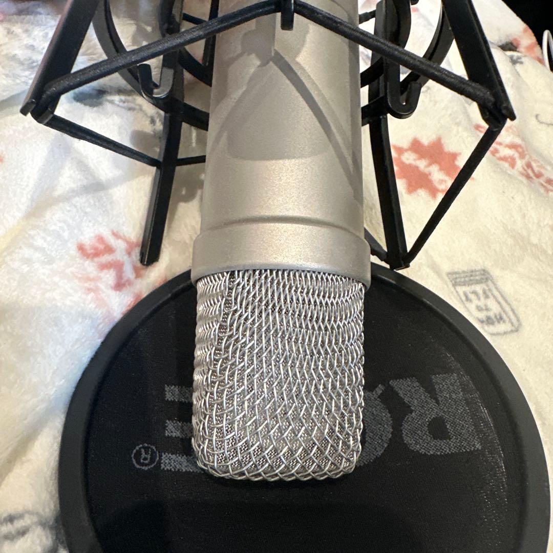 かなり値下げ！美品RODE コンデンサーマイク ショックマウント付き