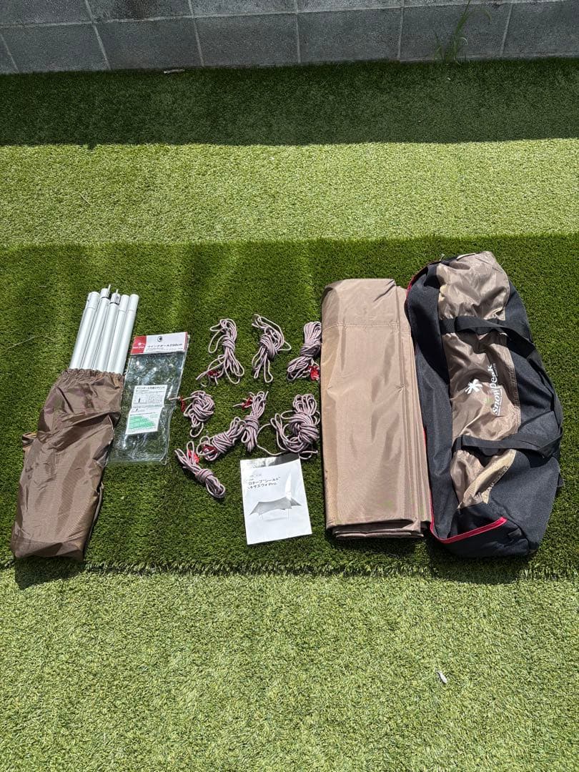 【美品】スノーピーク　HDタープシールド　ヘキサエヴォ　Pro.