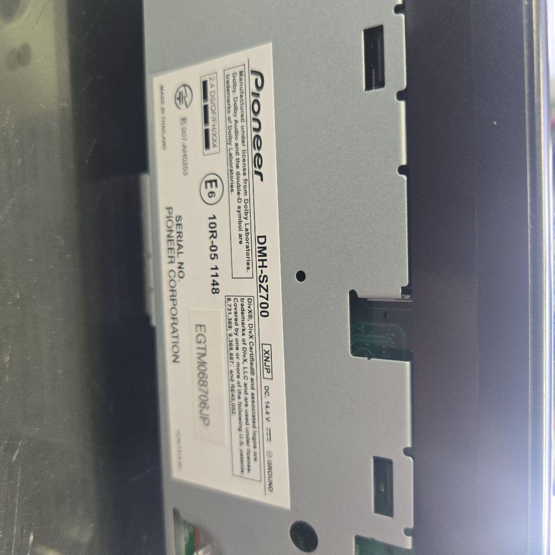 カロッツェリア DMH-SZ700 ディスプレイオーディオ