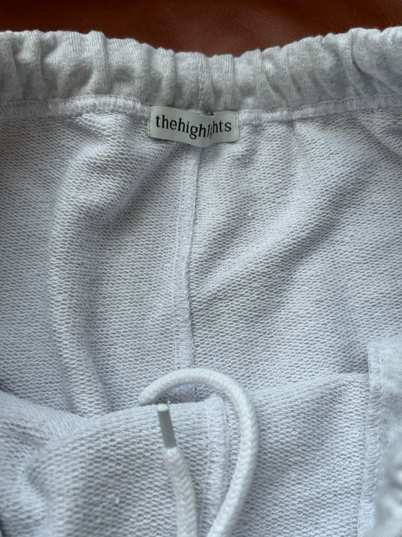 thehighlights 3piece sweat ショートパンツ グレー