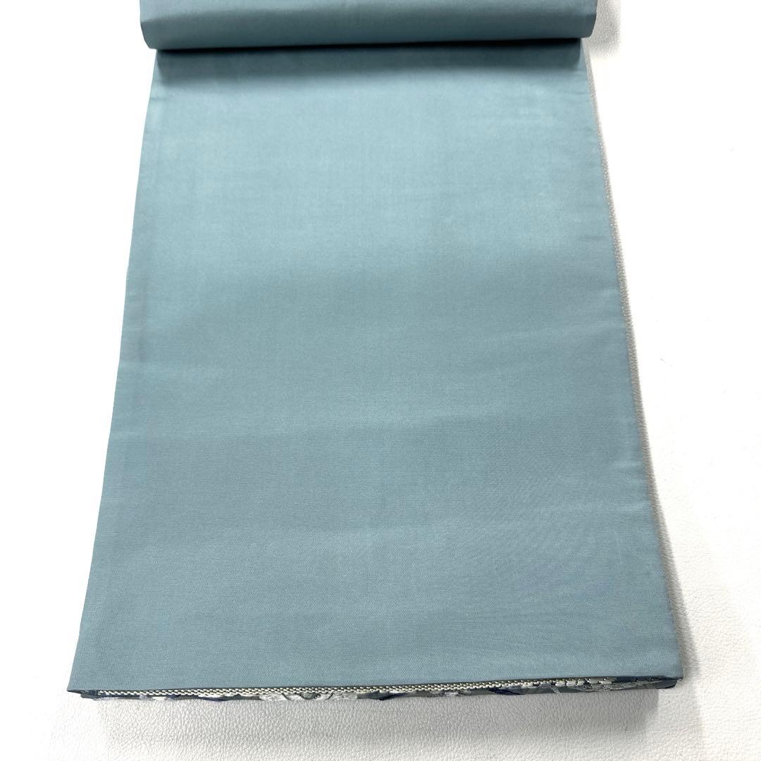 専用帯6064 ●高級 正絹 草木染 六通 袋帯 華文 花文