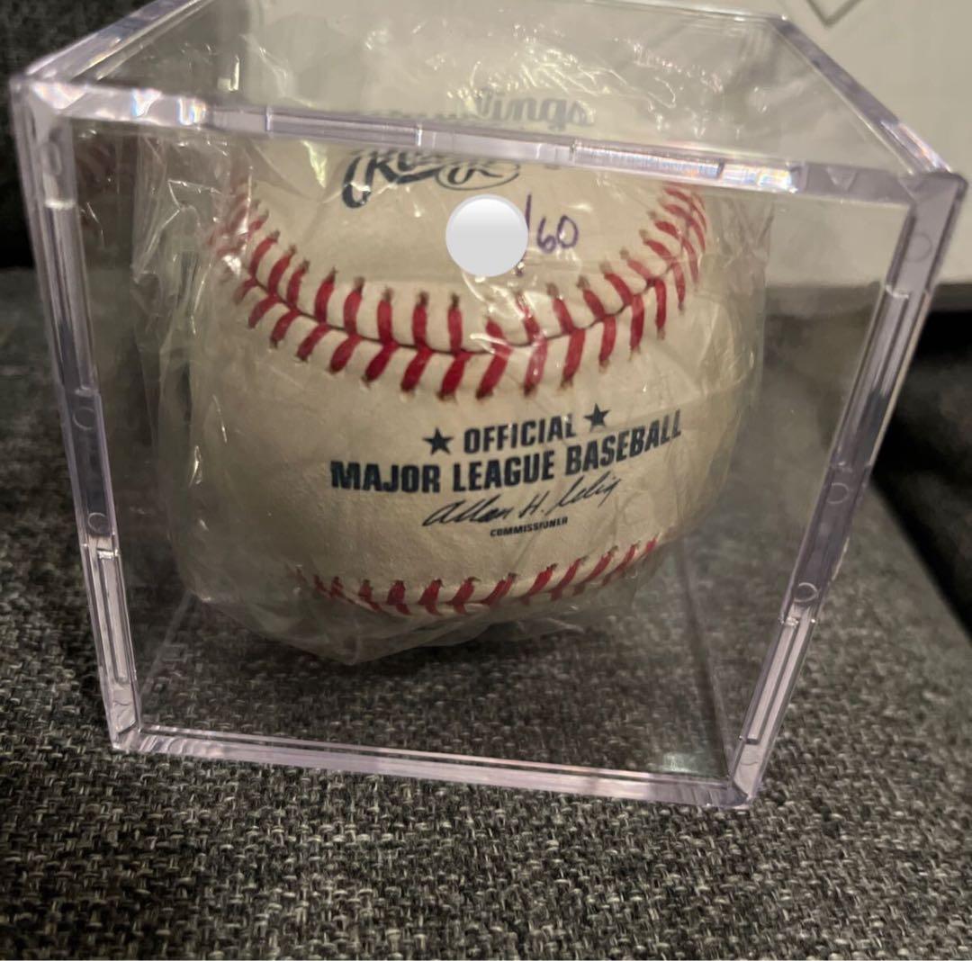 60個限定　イチロー　直筆サイン　2012年 MLB日本開幕戦　公式球　証明書有