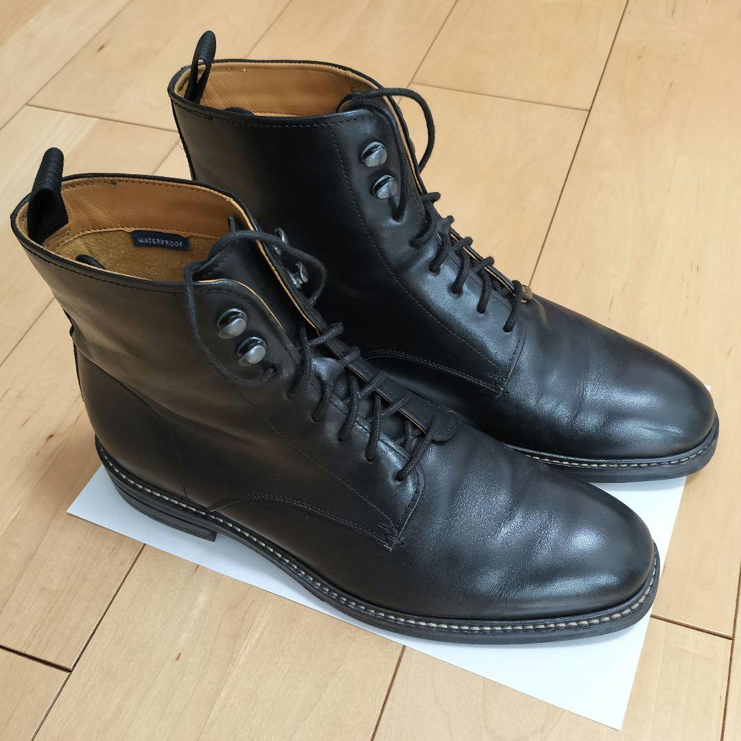 COLE HAAN ワグナー グランド プレーントゥ ブーツ ウォータープルーフ