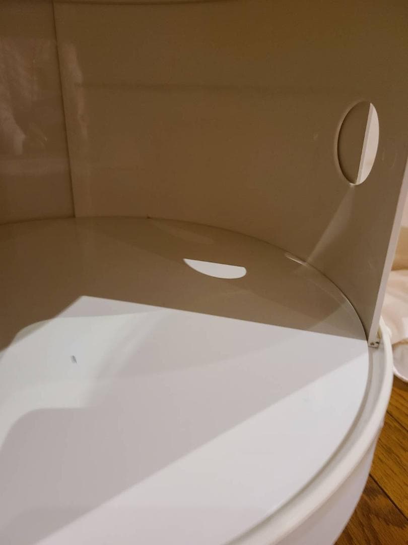 カルテル Kartell コンポニビリ ホワイト 2段 チェスト 中古家具