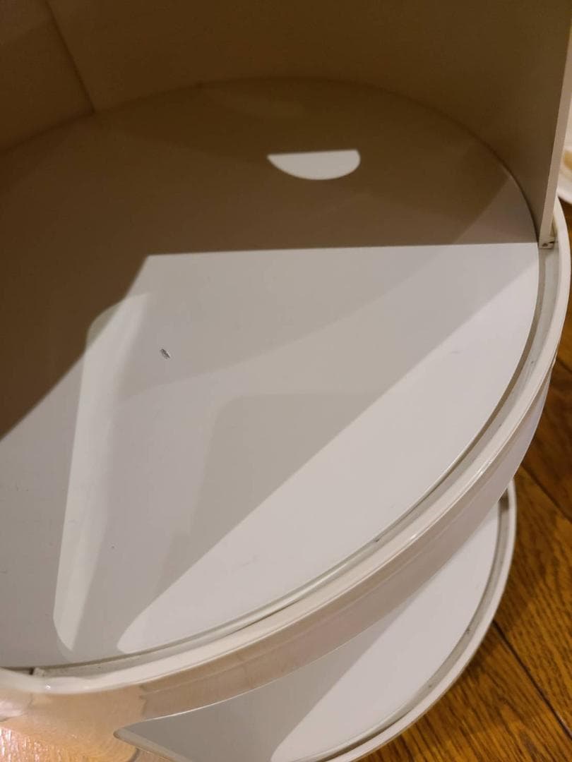 カルテル Kartell コンポニビリ ホワイト 2段 チェスト 中古家具