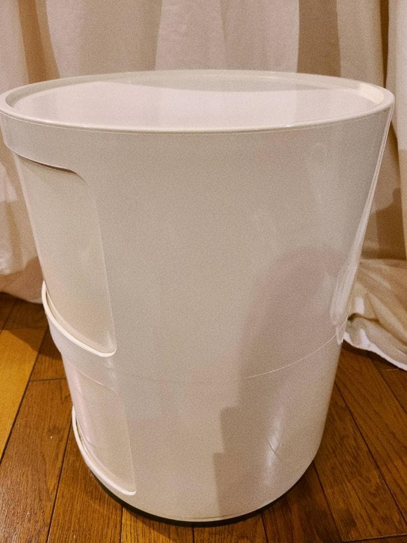 カルテル Kartell コンポニビリ ホワイト 2段 チェスト 中古家具