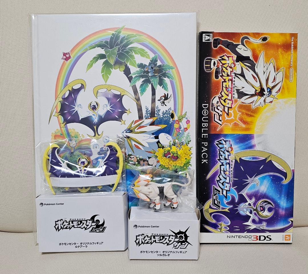 [新品/未使用]ポケットモンスター サン・ムーン ダブルパック 3DS