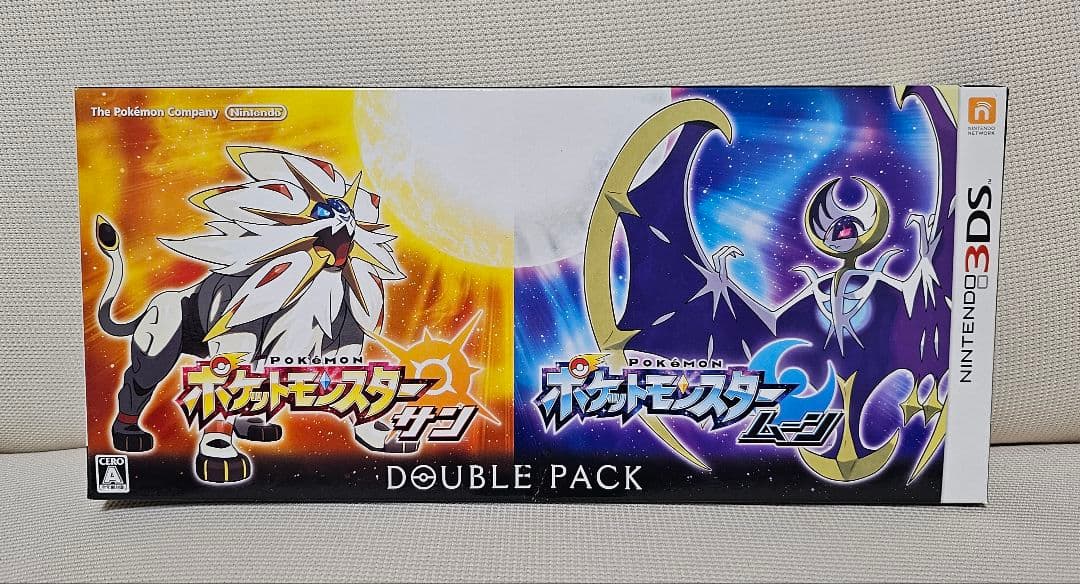 [新品/未使用]ポケットモンスター サン・ムーン ダブルパック 3DS