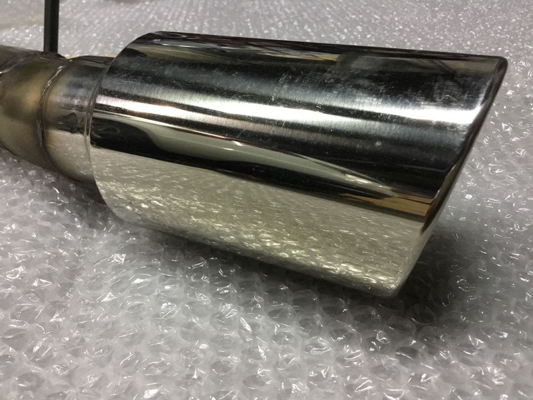 ABARTH 595 アバルト ワンオフマフラー ストレート出口90パイ 500