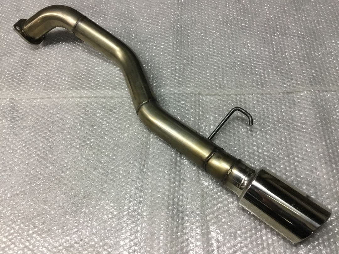 ABARTH 595 アバルト ワンオフマフラー ストレート出口90パイ 500