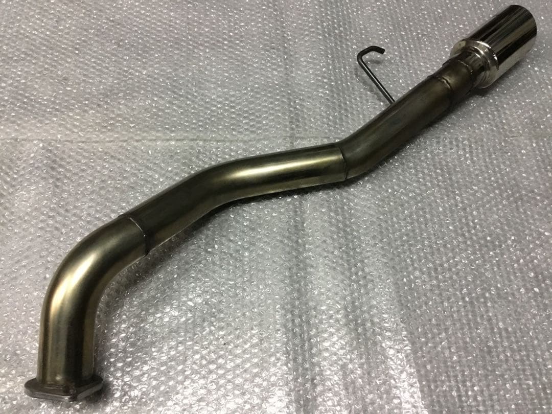 ABARTH 595 アバルト ワンオフマフラー ストレート出口90パイ 500