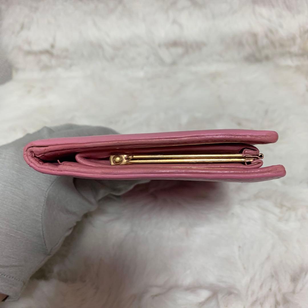 みつこCHANE シャネル　キャビアスキン　ピンク　ココマーク