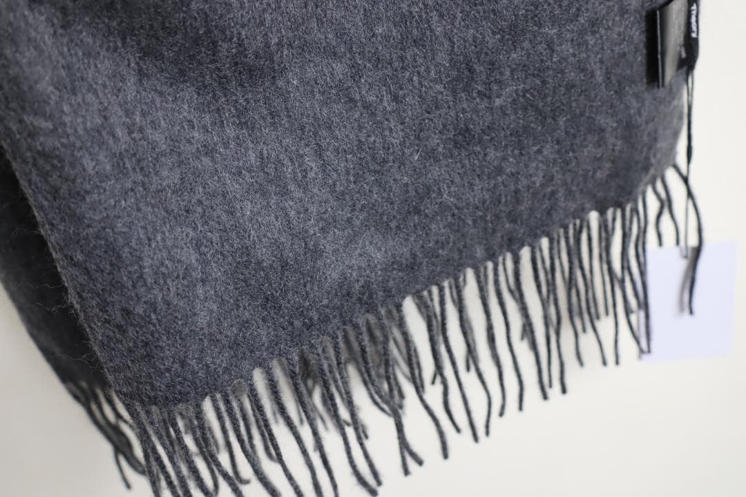 Theory セオリー ストール マフラー 大判　カシミヤ100% グレー