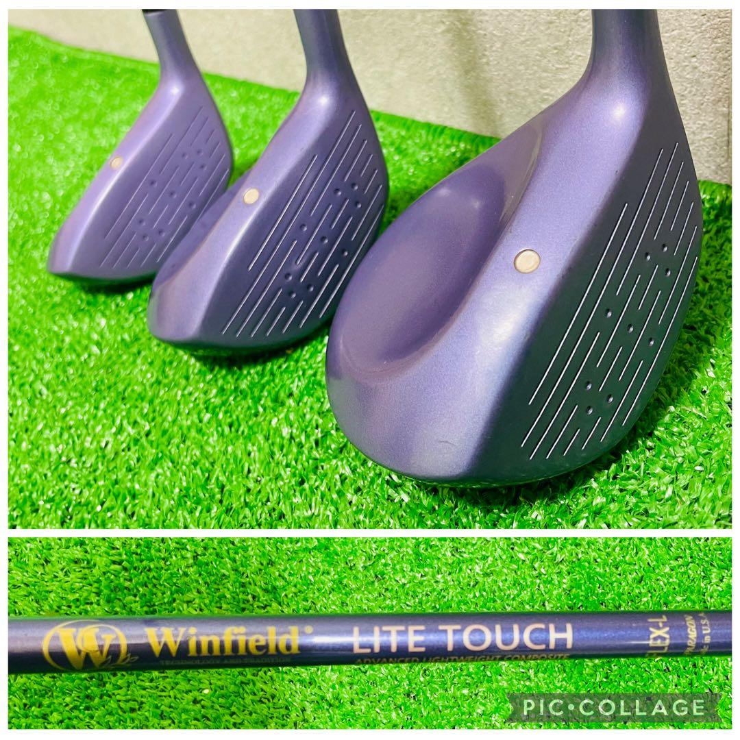 Winfield Plipleレディース ハーフセット 初心者 フレックスL