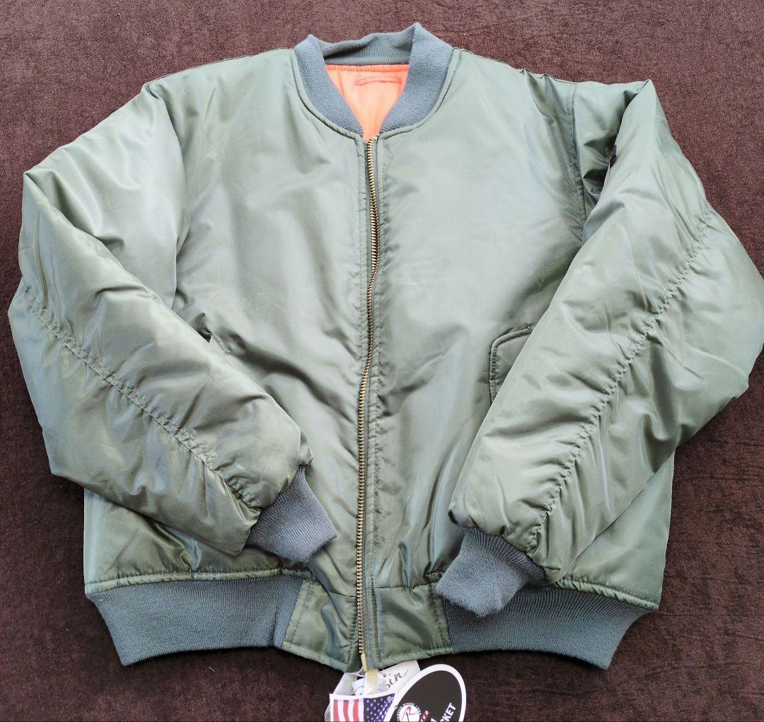 ROTHCO MA-1フライトジャケット メンズ Lサイズ オリーブグリーン