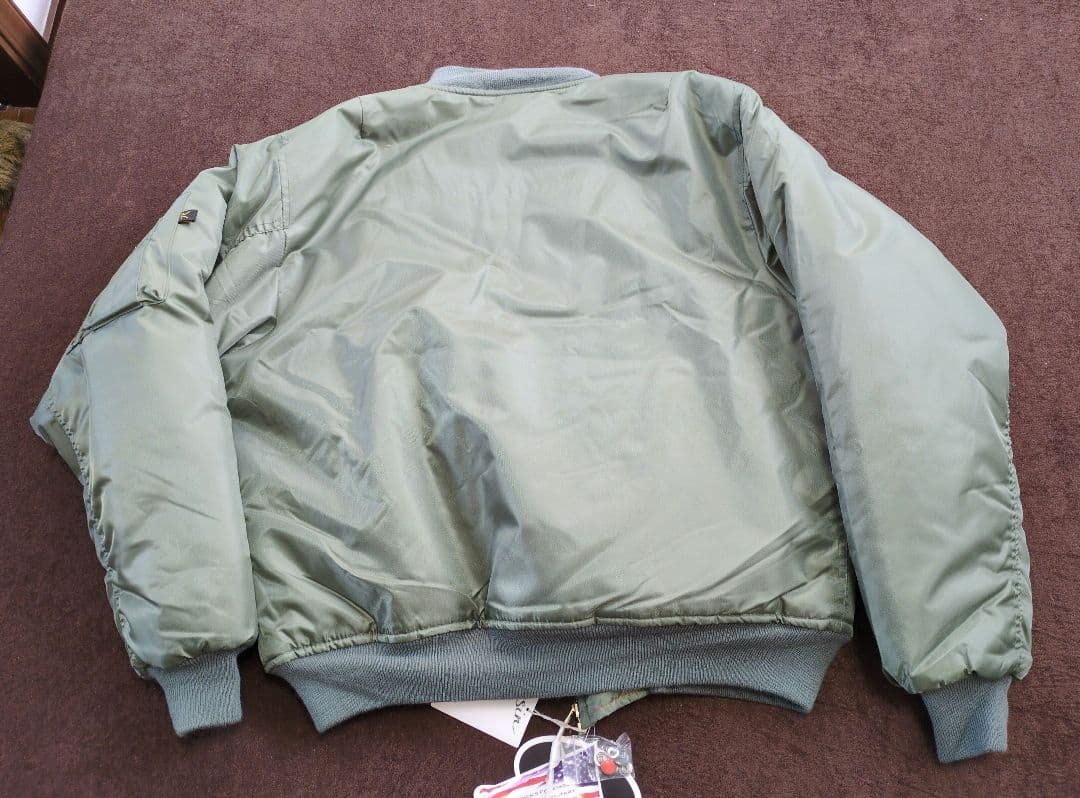 ROTHCO MA-1フライトジャケット メンズ Lサイズ オリーブグリーン