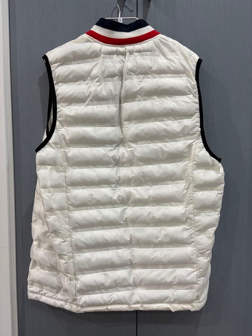 モンクレール ゴルフ ダウンベスト メンズ XXL ホワイト