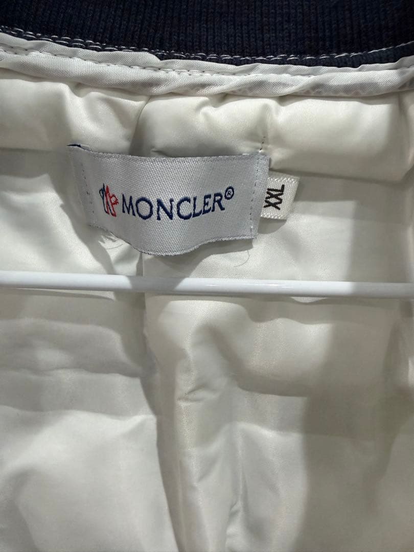 モンクレール ゴルフ ダウンベスト メンズ XXL ホワイト