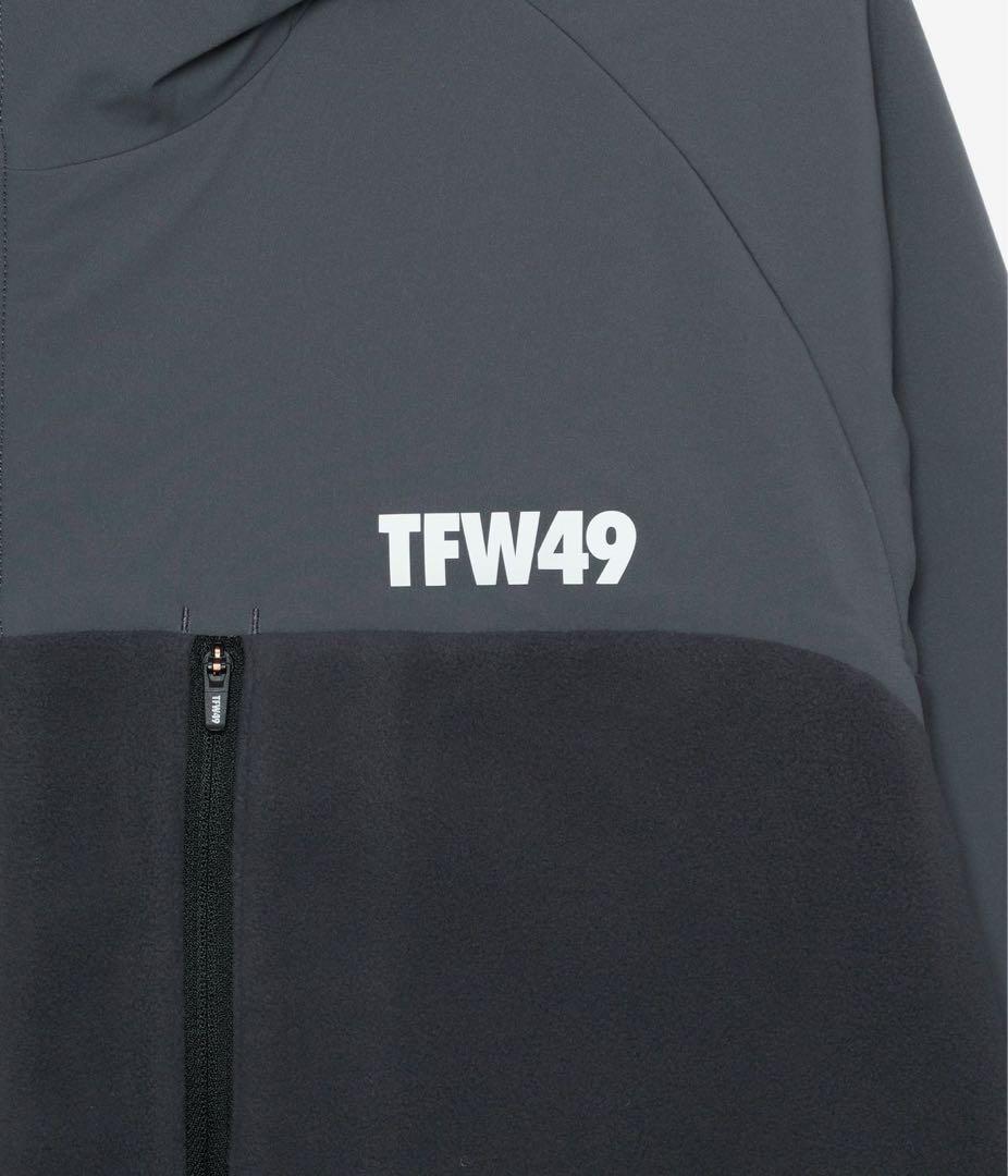 新品タグ付き⭐️フリースジャケット⭐️ TFW49⭐️2025NEW⭐️ ブラック