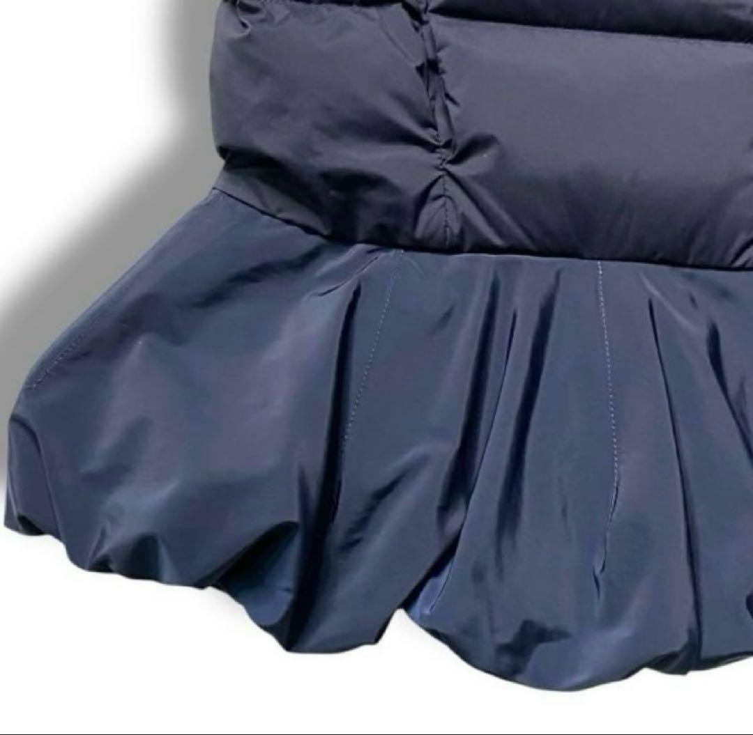 こ*り様 【新品・未使用】VERY掲載 Sono ペプラムダウンベスト ネイビー