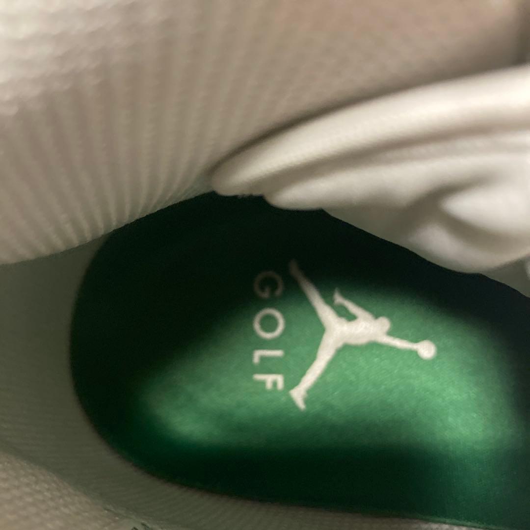 NIKEジョーダン　ゴルフ用ハイカットシューズ ホワイト/グリーン