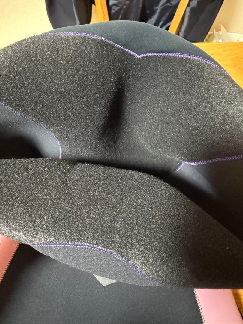 ROXY ウェットスーツ 黒 ピンク グレー