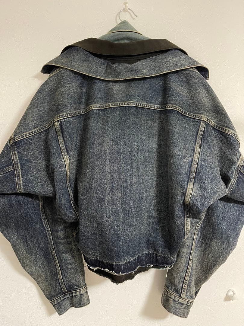 ミハラヤスヒロ Triple Layered Denim Jacket