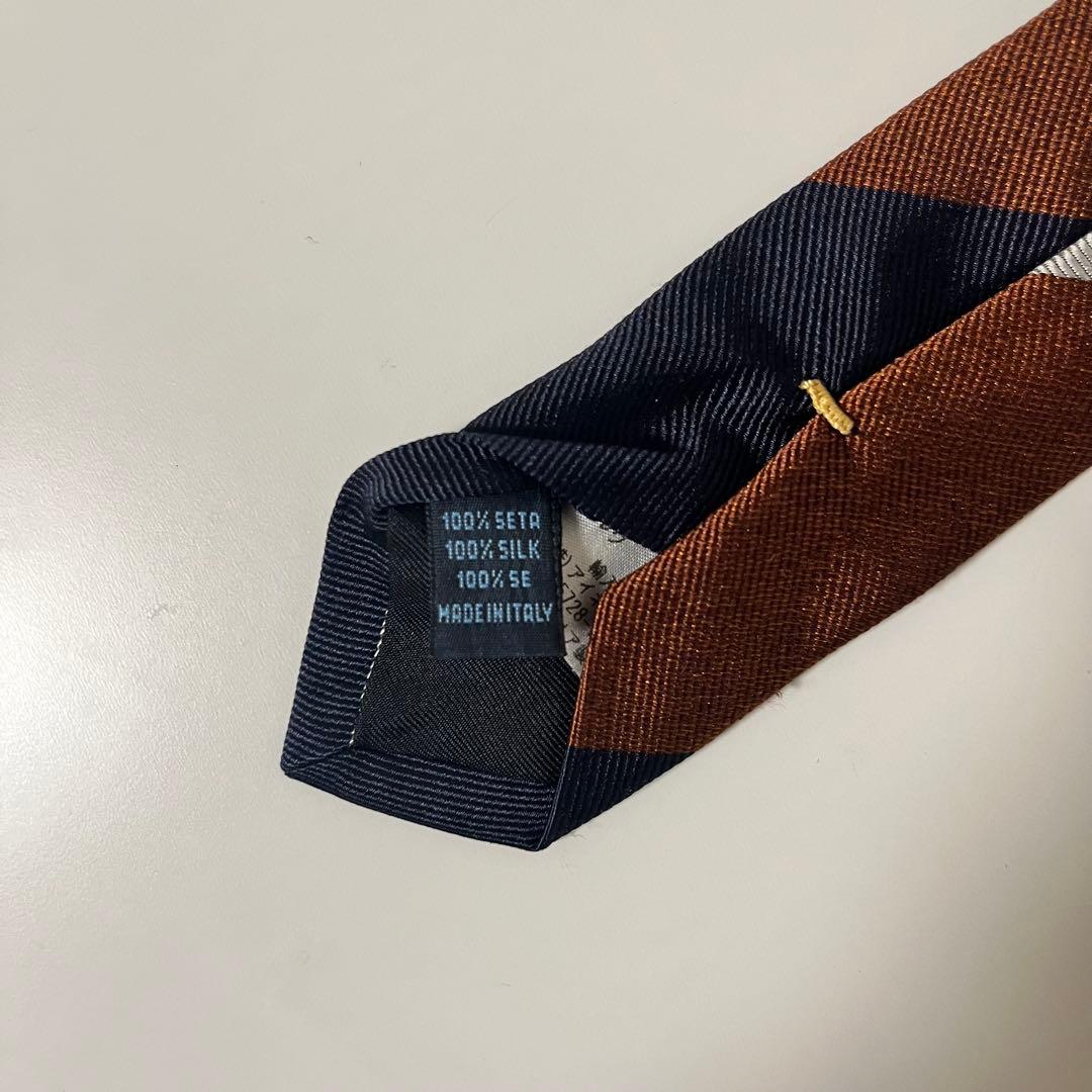 Franco Bassi ネクタイ ストライプ