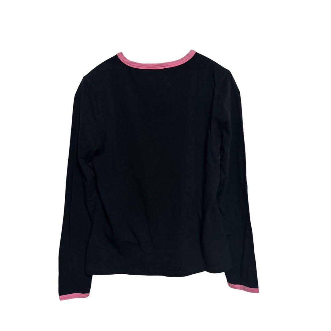 CELINE セリーヌ　マカダム　長袖シャツ　ロンT レディース　ピンク　シャツ