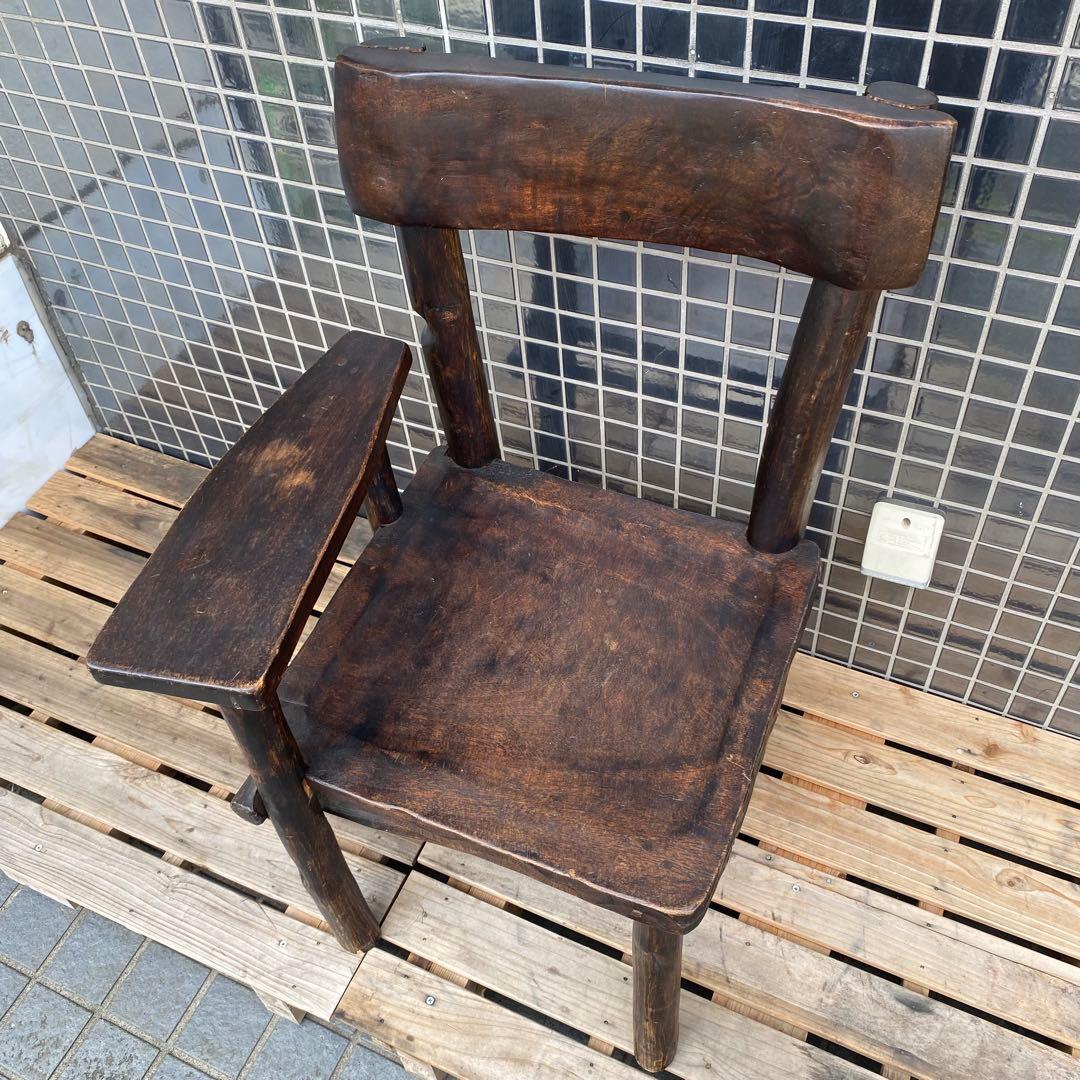 ヴィンテージ ウッドチェア インテリア 家具 木製 店舗什器 プリミティブ