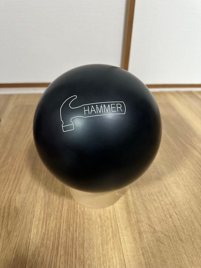 HAMMER Rethane ブラック 15ポンド ボウリングボール
