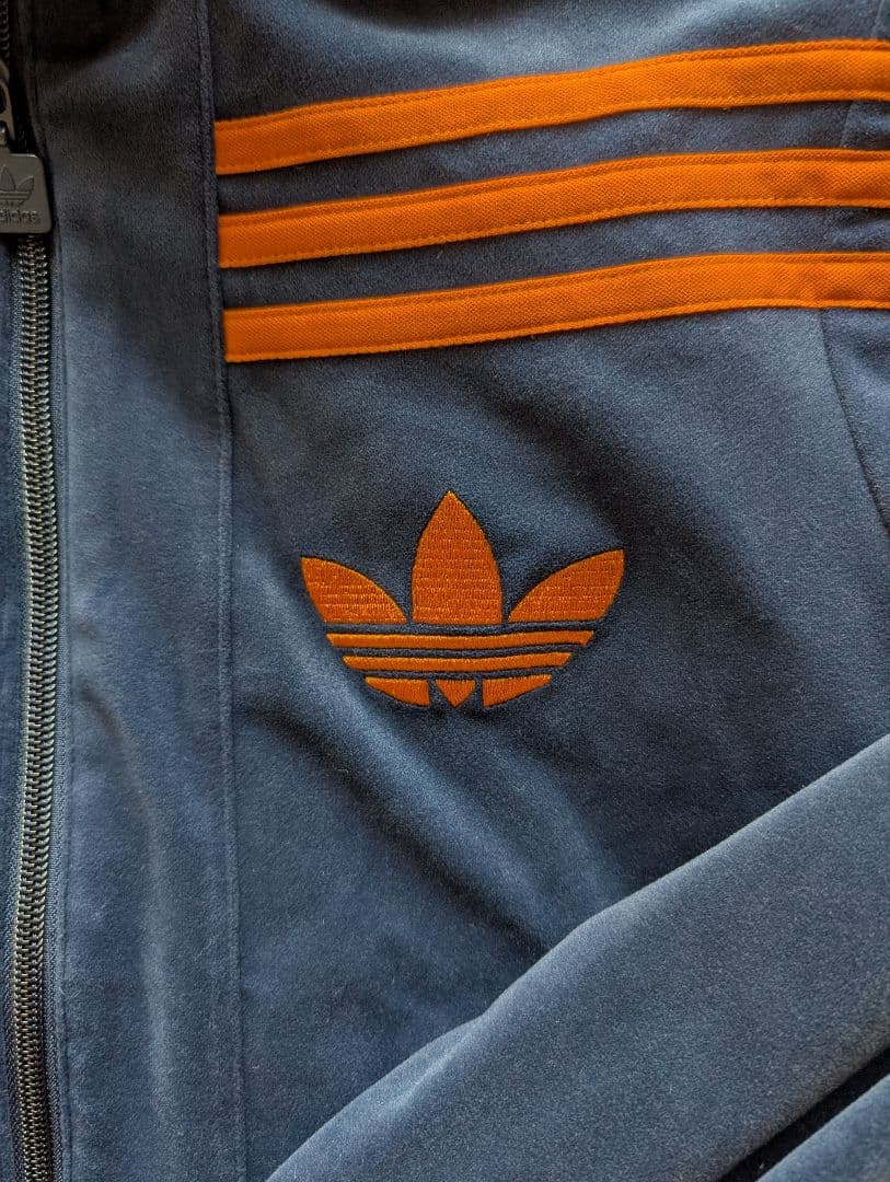 【最終値下げ】adidasオリジナル　ベロアトラックジャケット　S