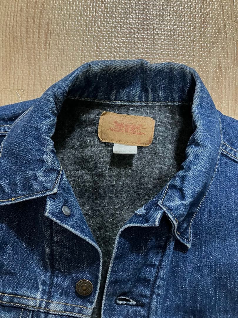 リーバイス 70505 48 デニムジャケット ビッグサイズ ケアタグ付