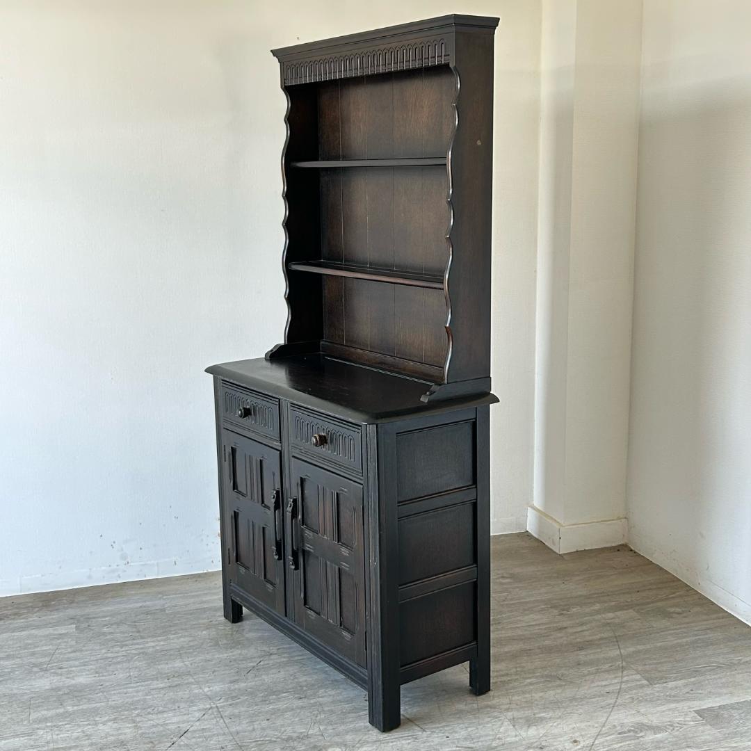 イギリス アンティーク　家具 ドレッサー カップボード ビンテージ 474A