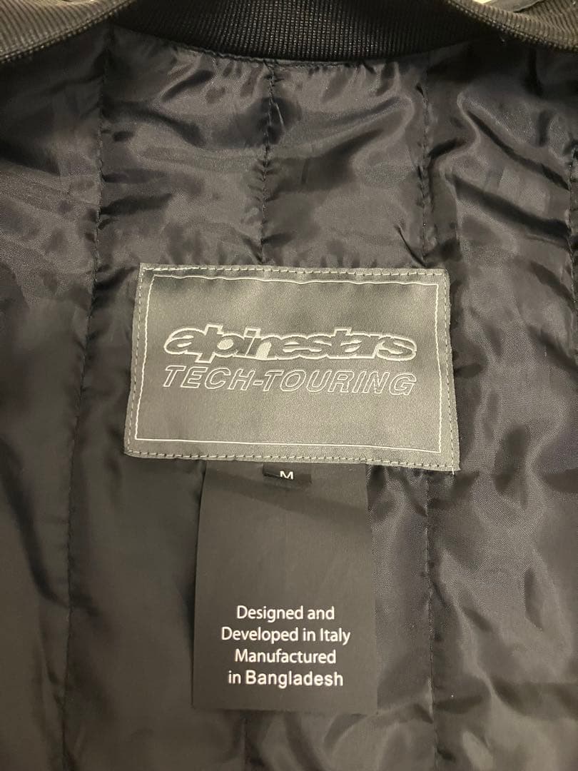 Alpinestars アルパインスターズ防寒・防水バイクジャケット黒